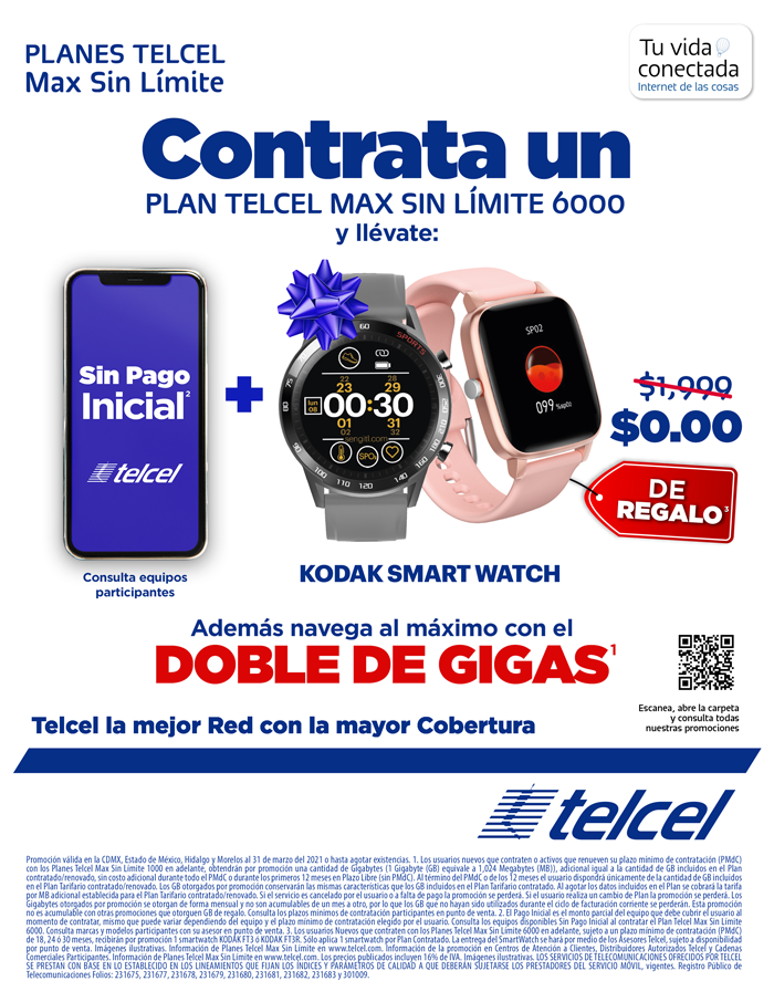 smartwatch telcel